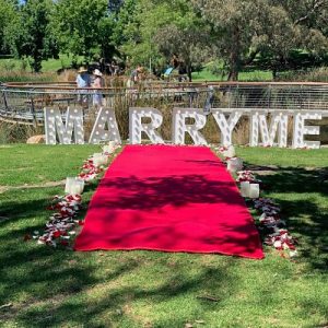 melbourne wedding proposal package