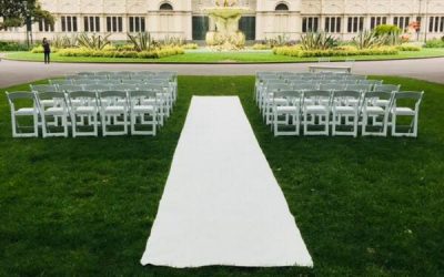 Wedding Ceremony at Carlton Gardens