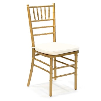 Gold Tiffany Chair Hire Melbourne